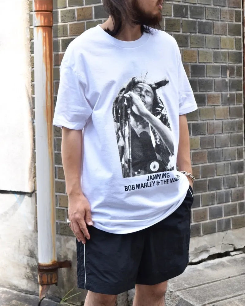 WACKO MARIA / × BOB MARLEY CREW NECK T-SHIRT (TYPE-2) (BOBMARLEY-WM-TEE03)