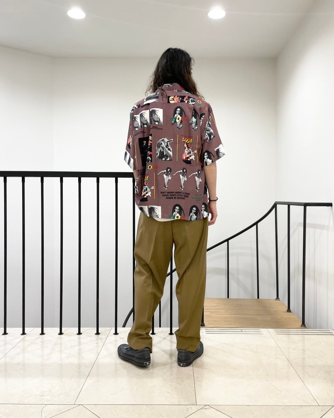 WACKO MARIA / × BOB MARLEY HAWAIIAN SHIRT S/S (TYPE-1) (BOBMARLEY WM-HI09)