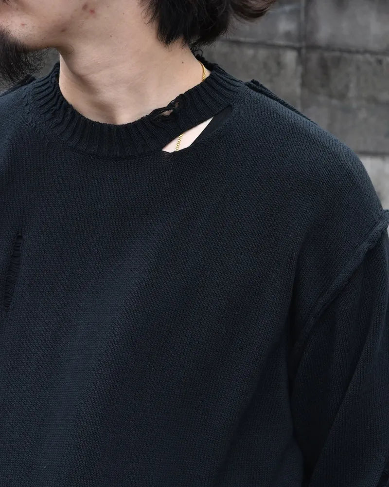 YOHJI YAMAMOTO / KNIT (HP-K14-098)