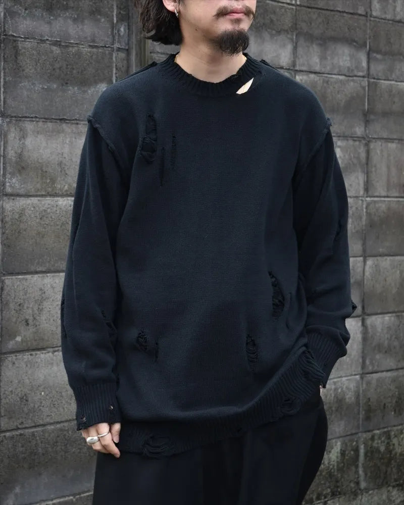 YOHJI YAMAMOTO / KNIT (HP-K14-098)