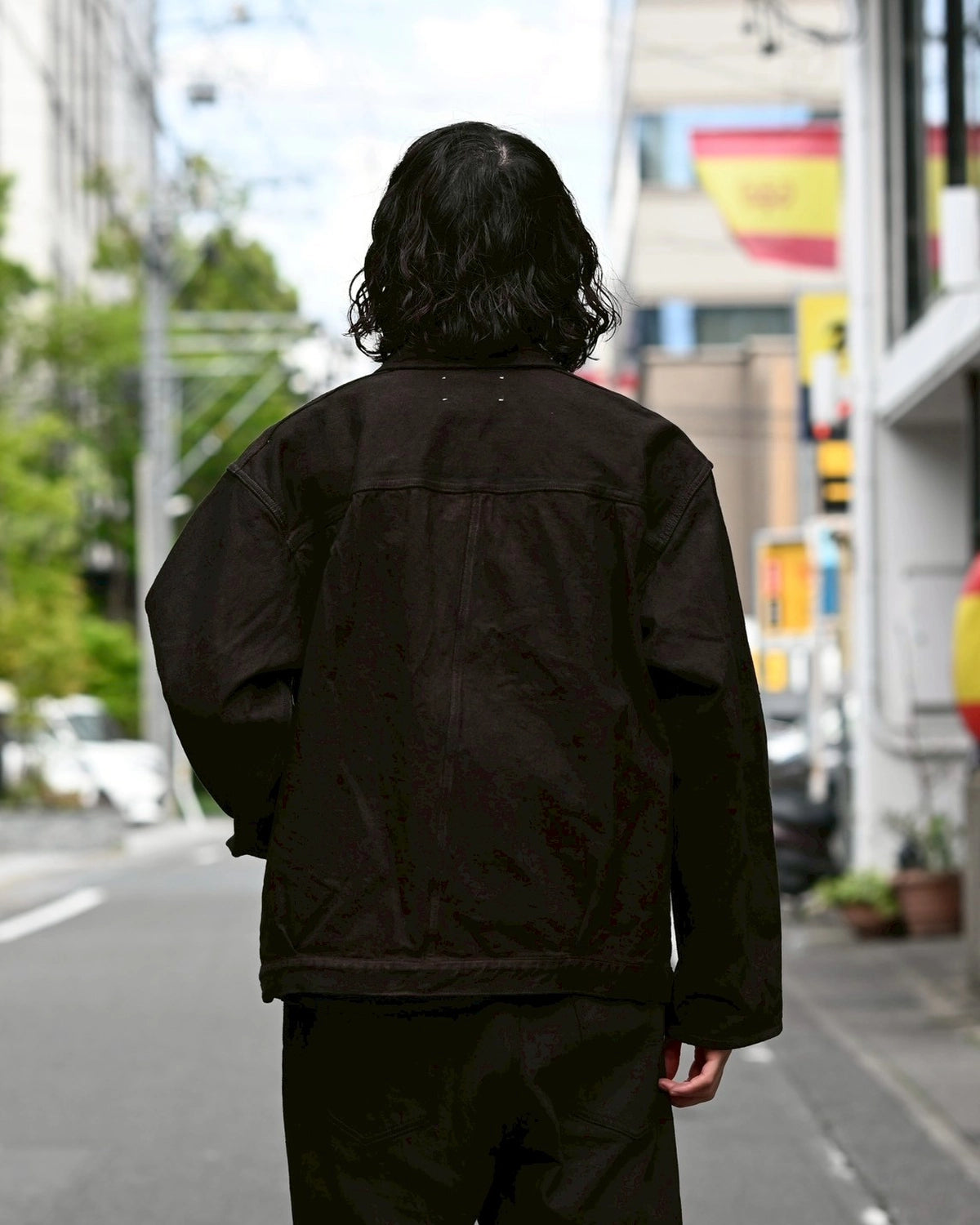 YOKO SAKAMOTO / PLEATS JACKET (YS-26SS-17)