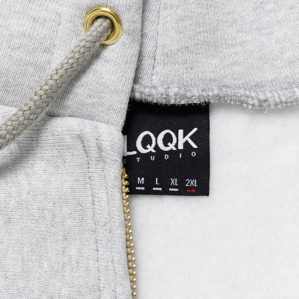 LQQK STUDIO / SIGNATURE FLEECE ZIP HOODIE (LQA23CB14)