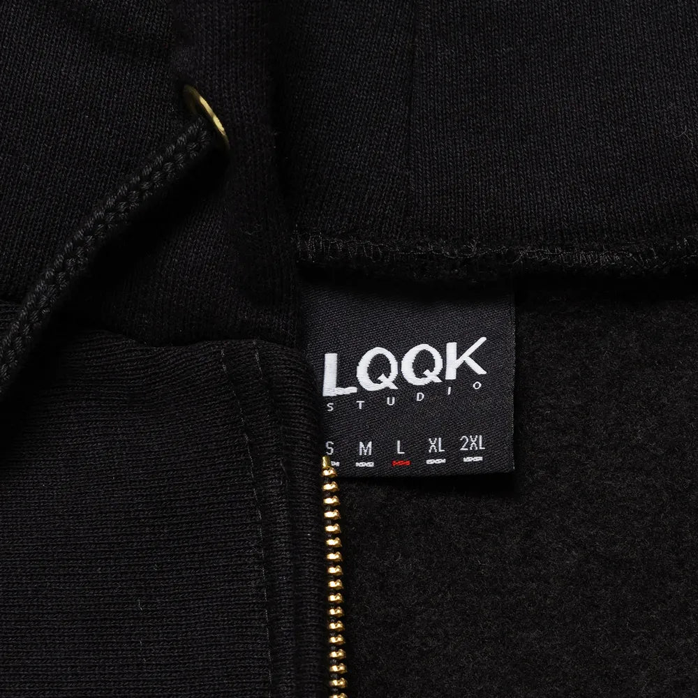 LQQK STUDIO / SIGNATURE FLEECE ZIP HOODIE (LQA23CB14)