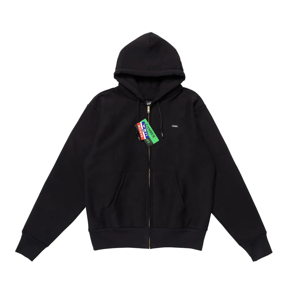 LQQK STUDIO / SIGNATURE FLEECE ZIP HOODIE (LQA23CB14)