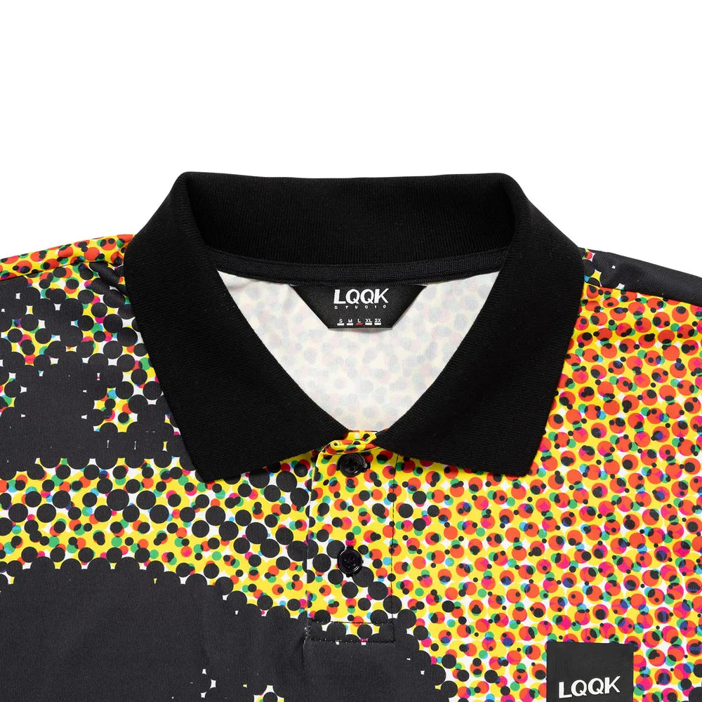 LQQK STUDIO / LQQK SUBLIMATED POLY POLO (LQA24PL06)