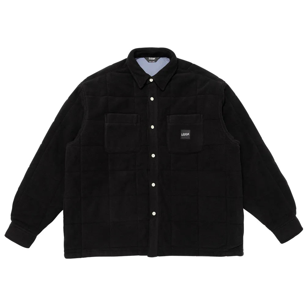 LQQK STUDIO / QUILTED BUTTON DOWN (LQA24SH04)