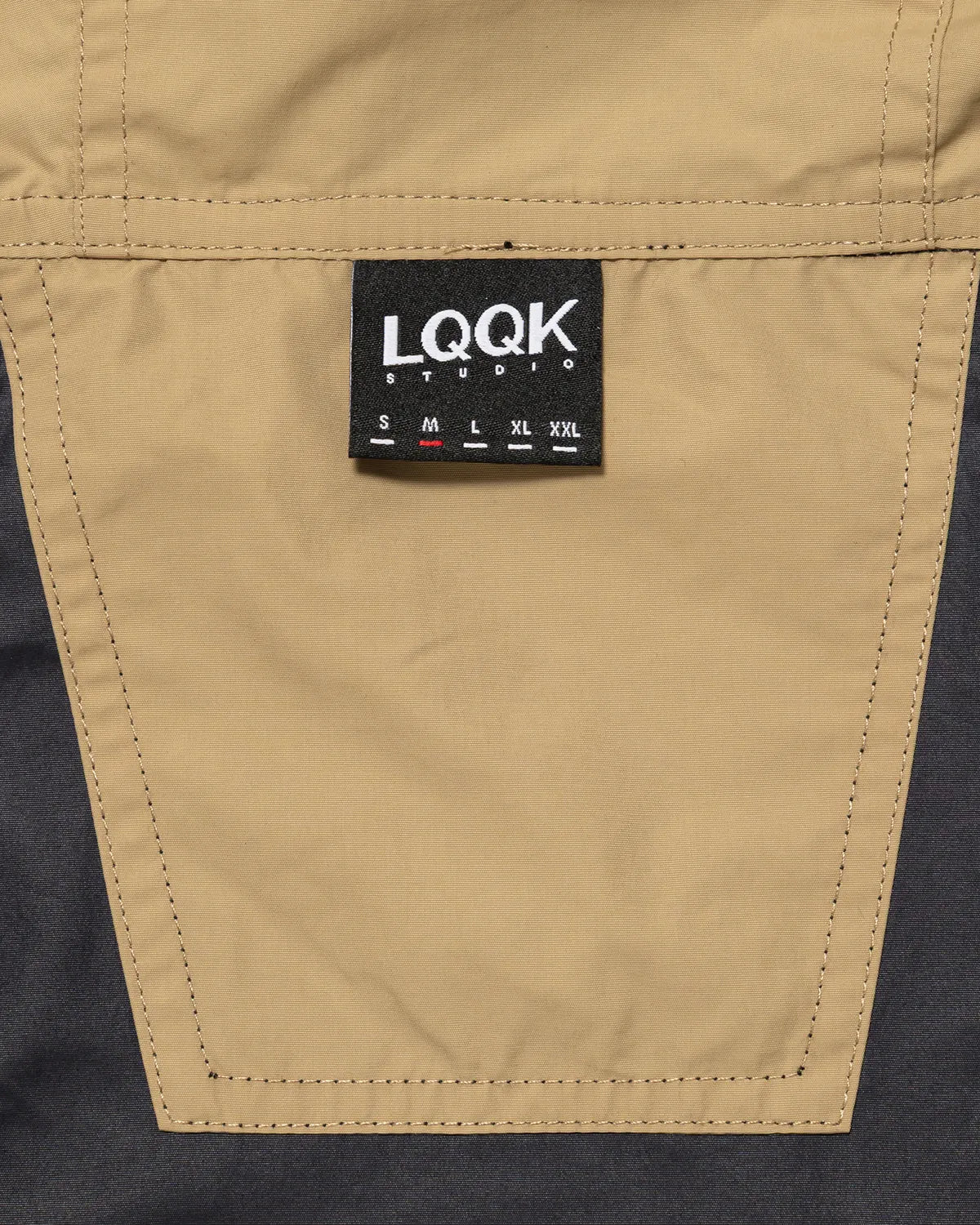 LQQK STUDIO / NYLON ANORAK HOODIE (LQA25JK02)