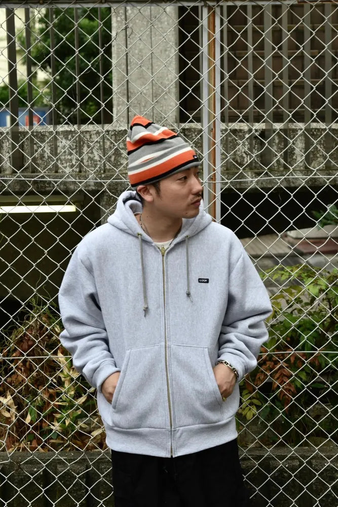 LQQK STUDIO の SIGNATURE FLEECE ZIP HOODIE (LQA23CB14)