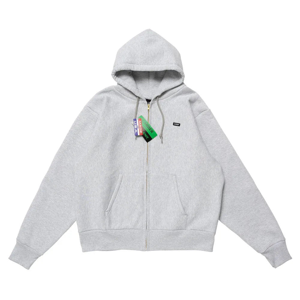 LQQK STUDIO の SIGNATURE FLEECE ZIP HOODIE (LQA23CB14)