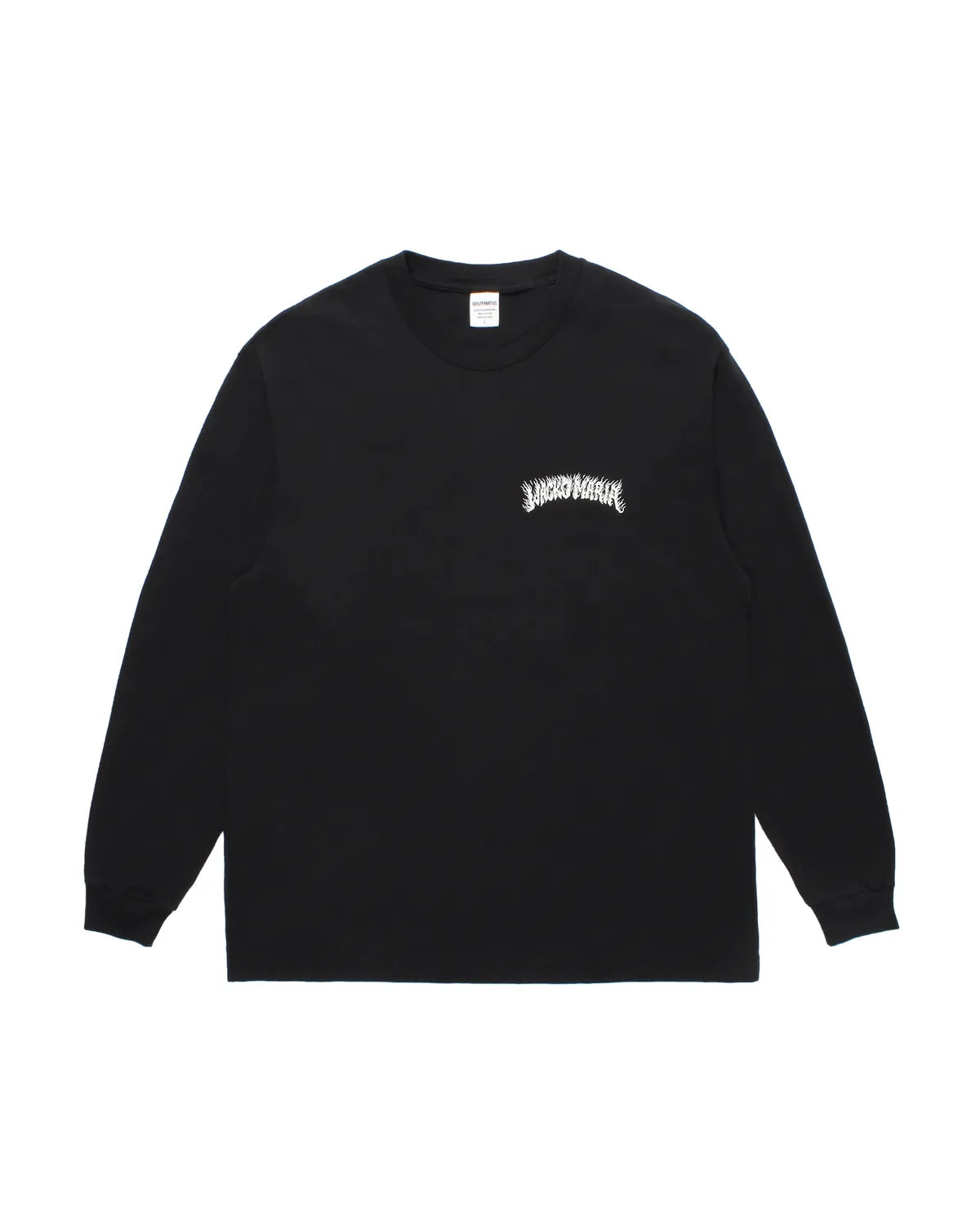 WACKO MARIA × TIM LEHI / WASHED HEAVY WEIGHT CREWNECK LONG SLEEVE T-SHIRT -TYPE-1- (25FW-WMT-LT01)