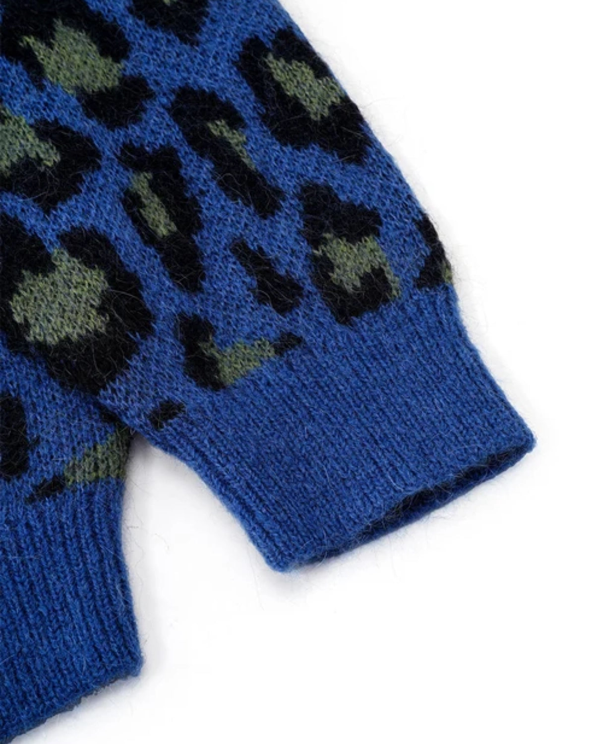 WOKE EDGE / Leoparad Mohair Zip Knit (2621-15913-0053004)