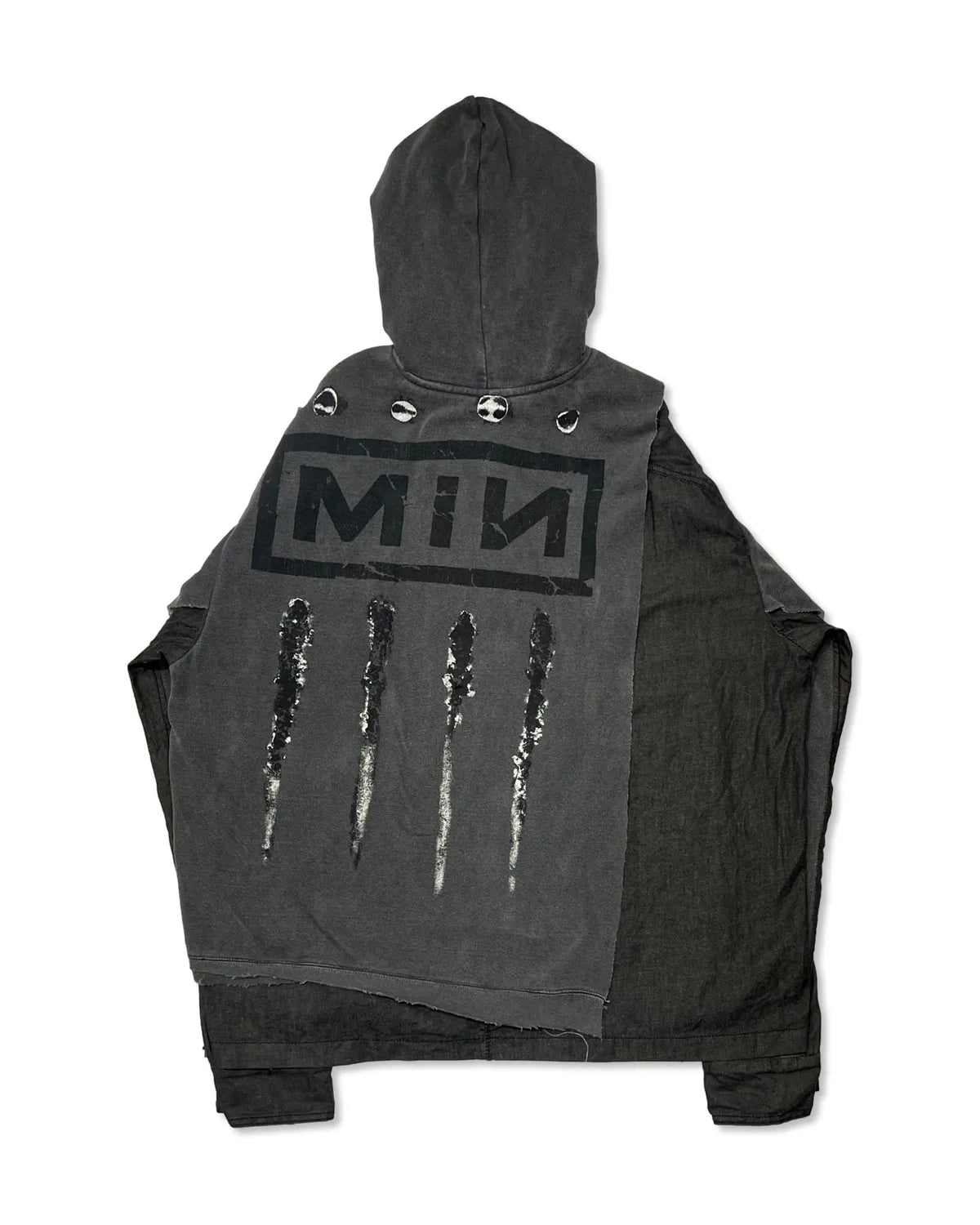 MINUS / Bootleg Docking Shirt Hoodie (SHINE) (M-P2-BG4)