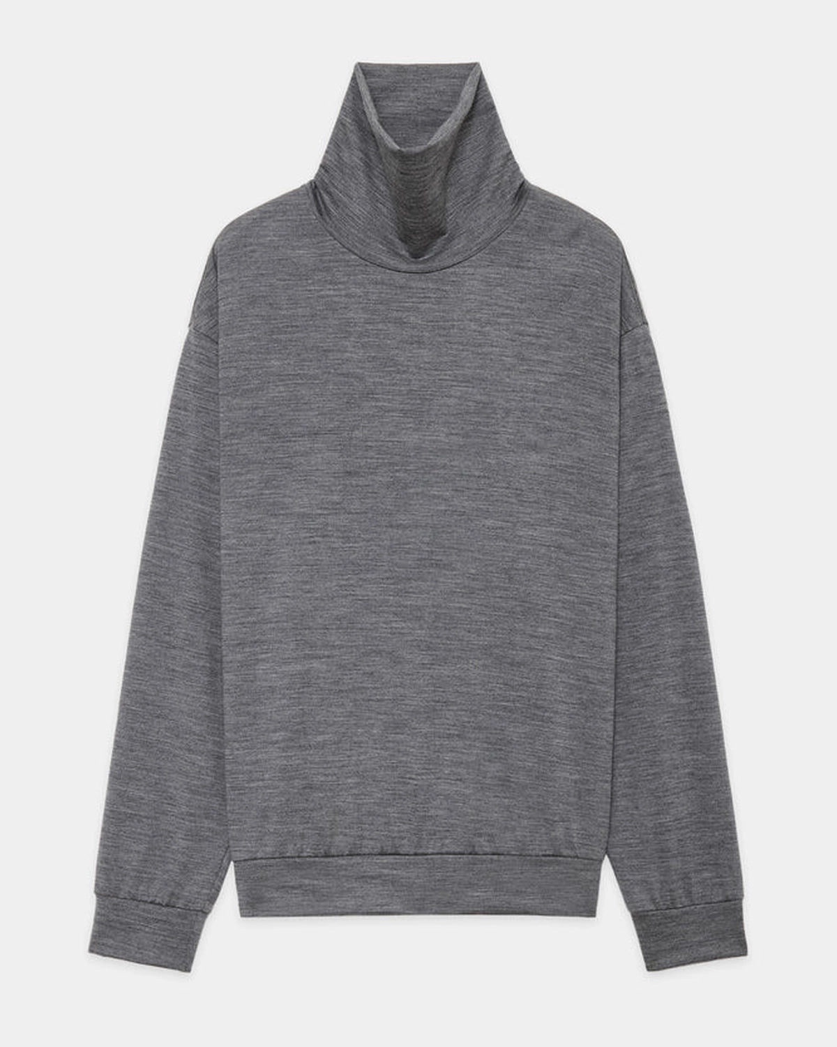 marka / 2/72 Wool Single Jersey Washable Turtle Neck (M25C21CS01C)