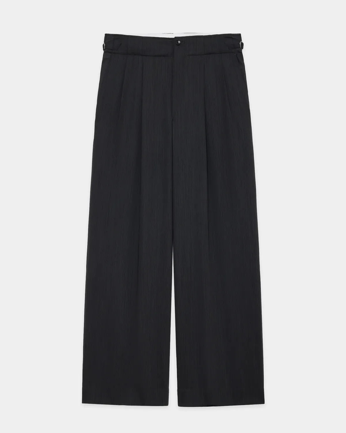 marka / Wool High Twist Tropical / Two Tuck Military Trousers (M26B08PT02C)
