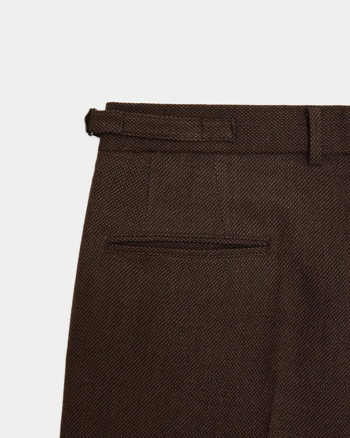 marka / Tumbled Wool Serge / Single Pleat Wide Trousers (M26C10PT02C)