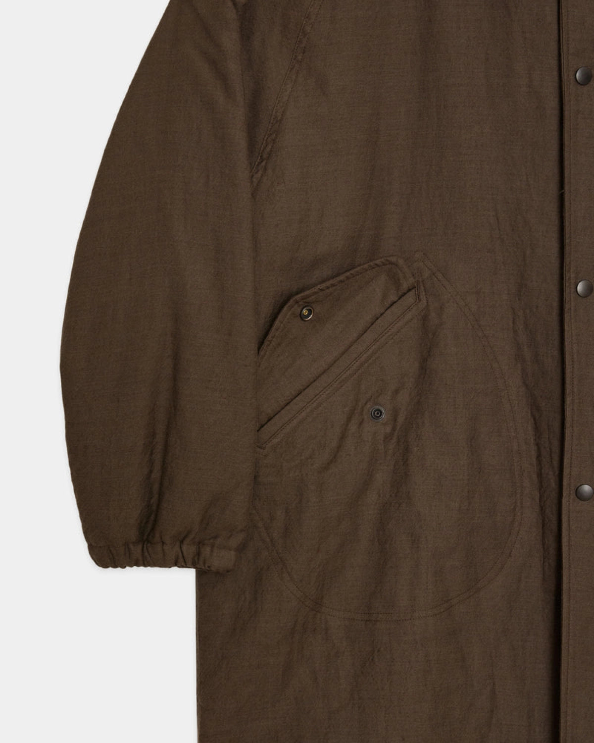 marka / Wool/Linen Moleskin / Military Parka (M26C11CO01C)