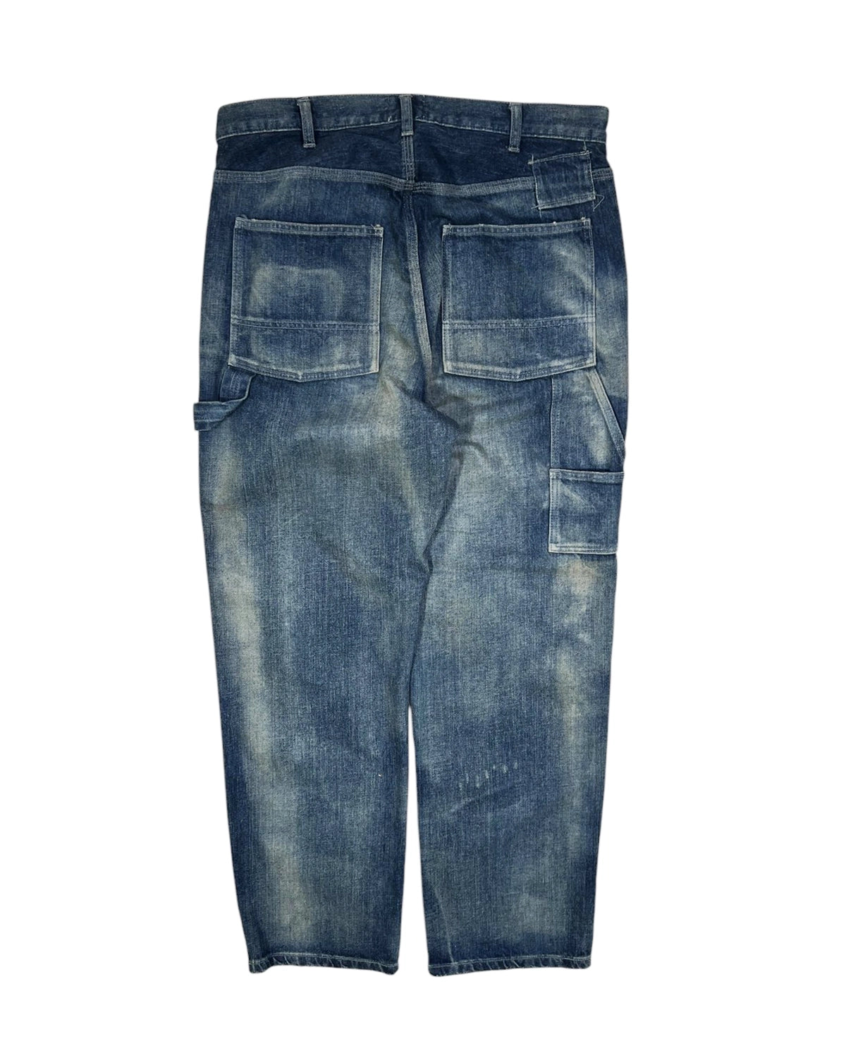 MADNESS / MUDDY DENIM PAINTER PANTS. M2 RELAXED (25SS-LP-DNM-JJN5-D001)