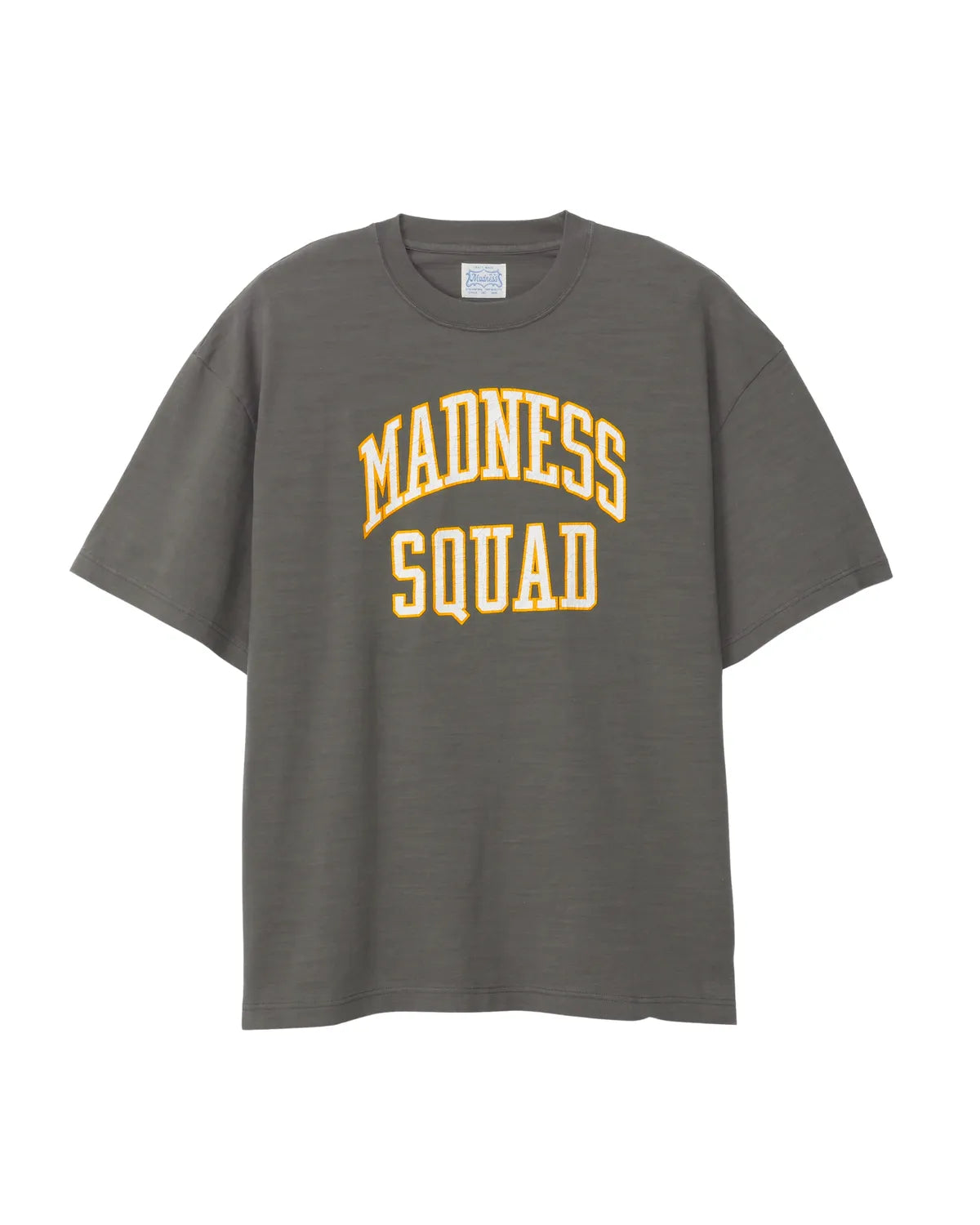 MADNESS の VINTAGE COLLEGE T-SHIRT (25SS-T-JTE01-D001)