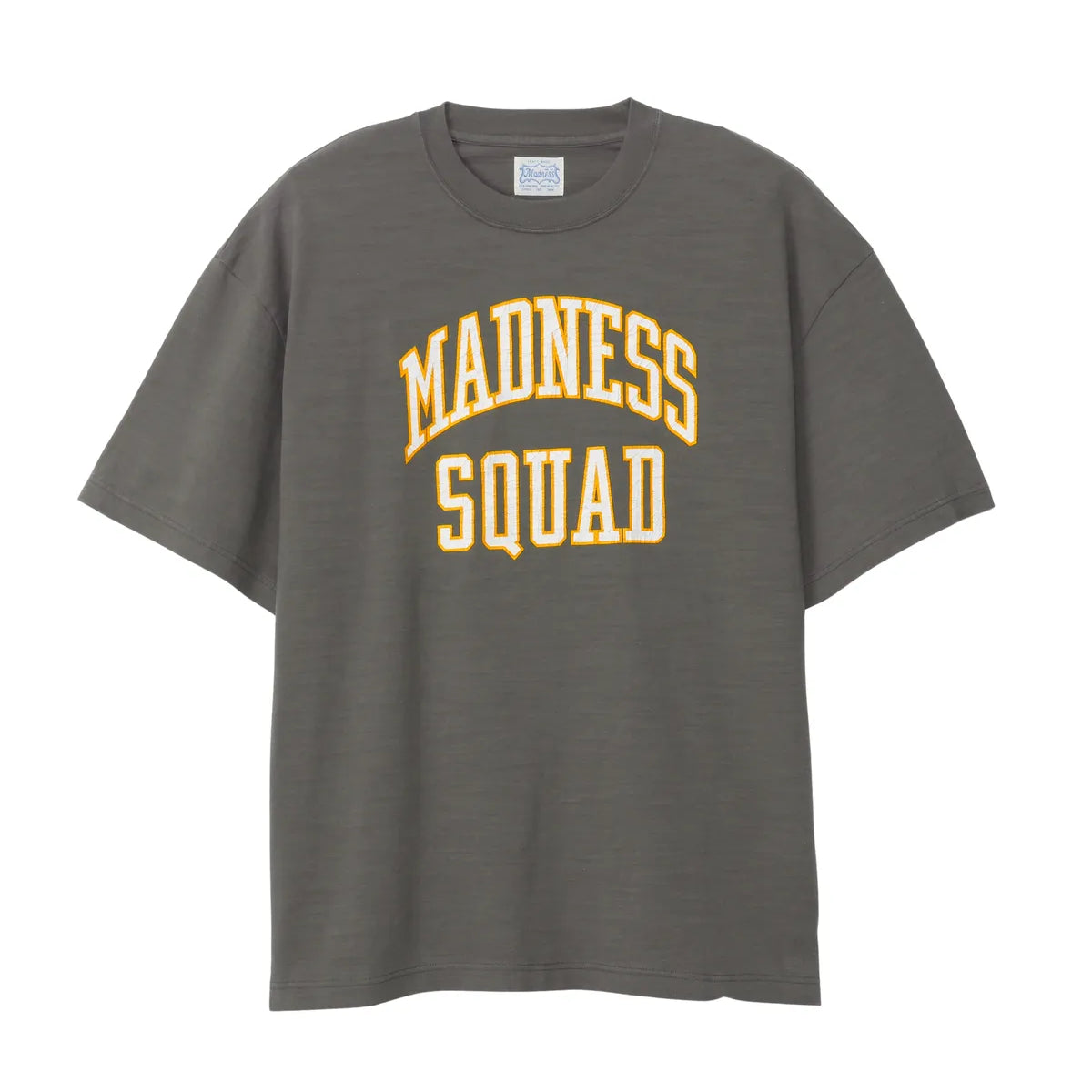 25ss 新品 MADNESS マッドネス カレッジプリントTシャツ S MADNESS_VINTAGE_COLLEGE_T-
