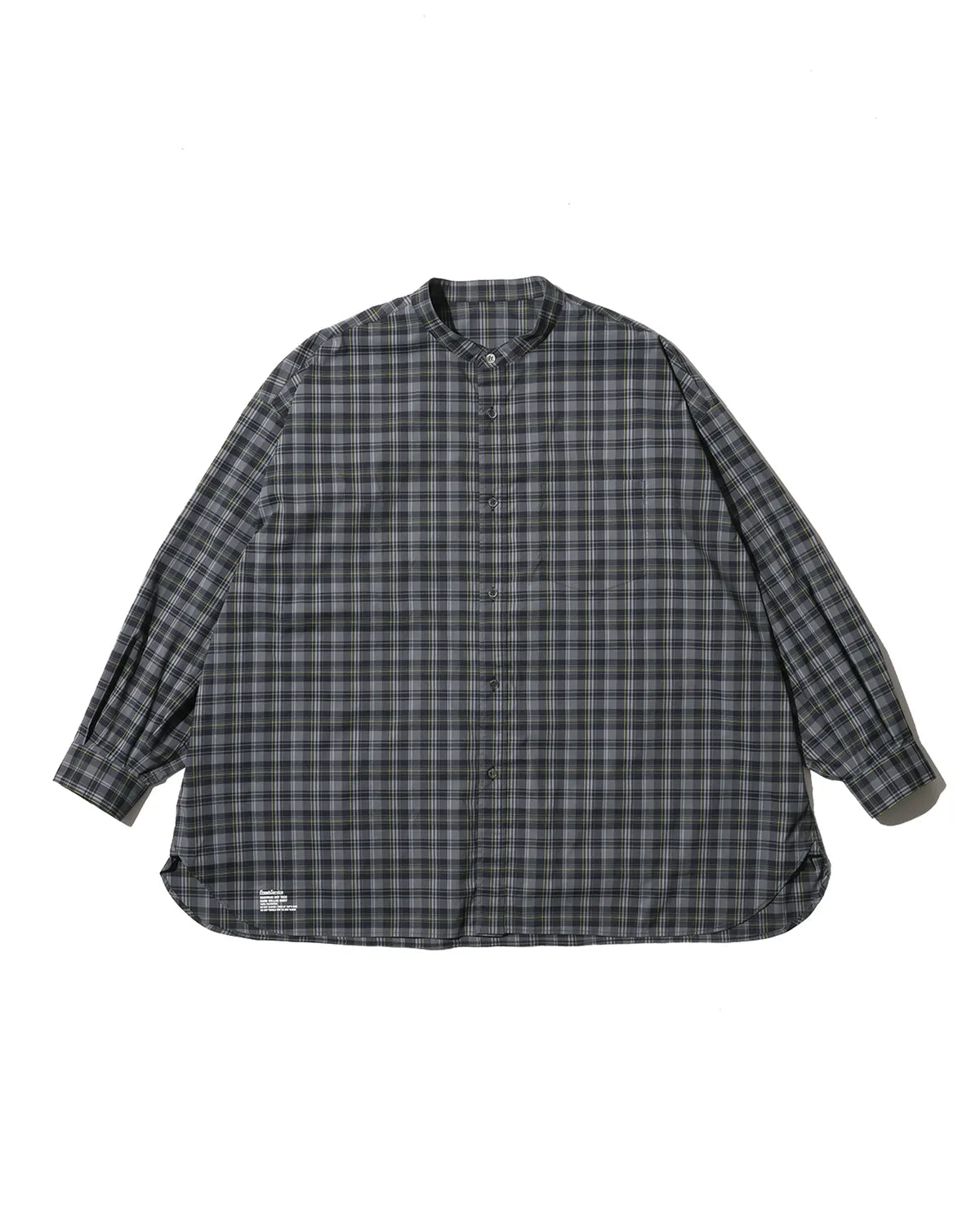 FreshService / MADRAS DRY TECH BAND COLLAR SHIRT (FSC261-50250)