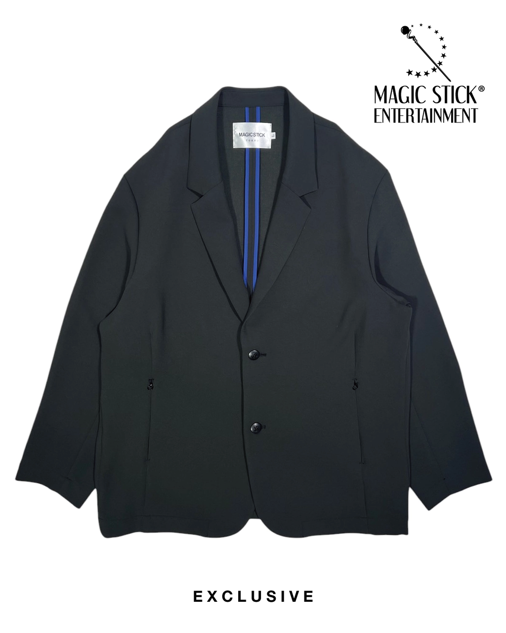 サイズL【新品】MAGIC STICK 25SS ストライプシャツブルゾン SHIRTS サイズL【新品】MAGIC STICK 25SS ストライプシャツブルゾン SHIRTS