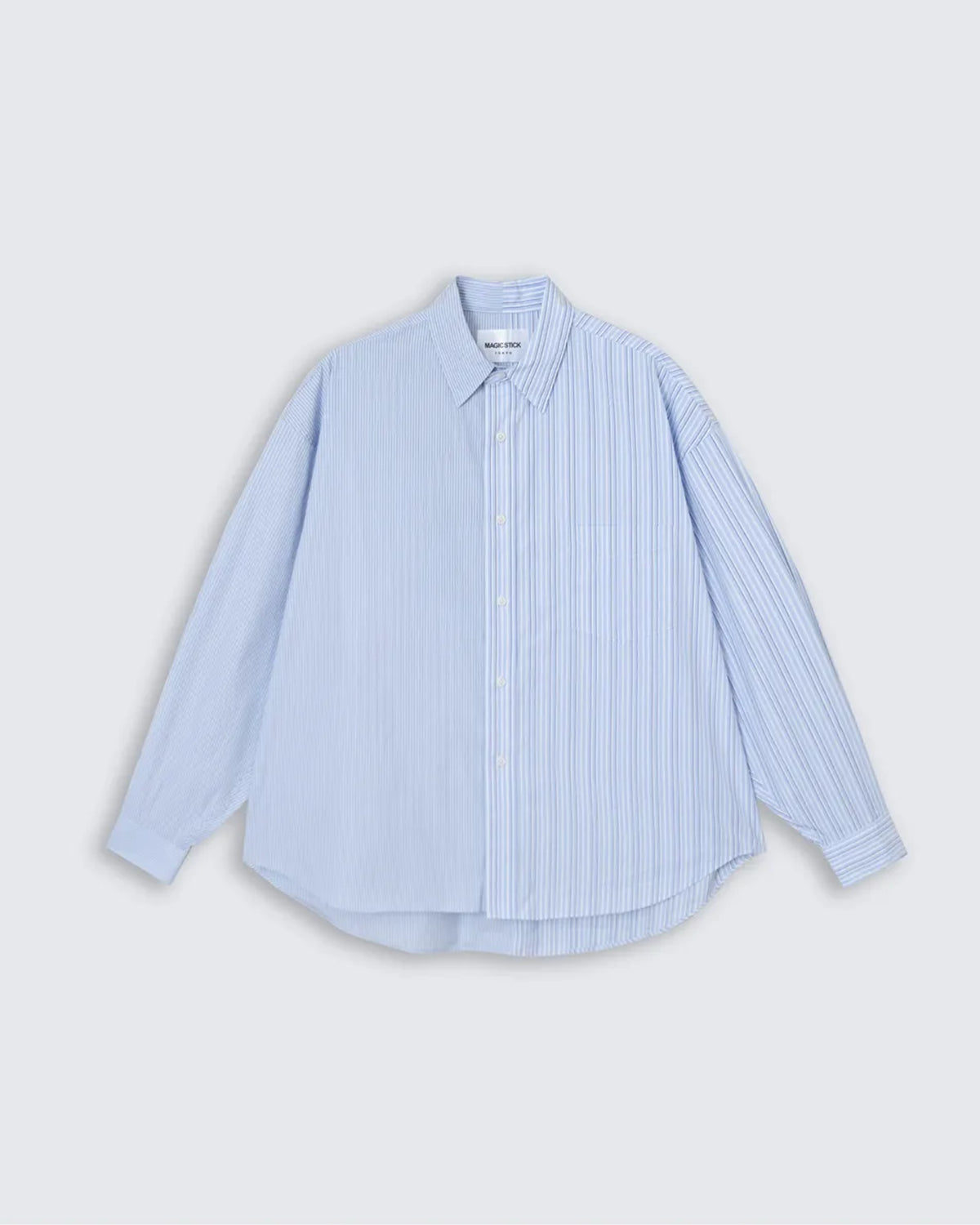 MAGIC STICK の 2FACE ESSENTIAL STRIPES SHIRT (26FW-MS9-010)