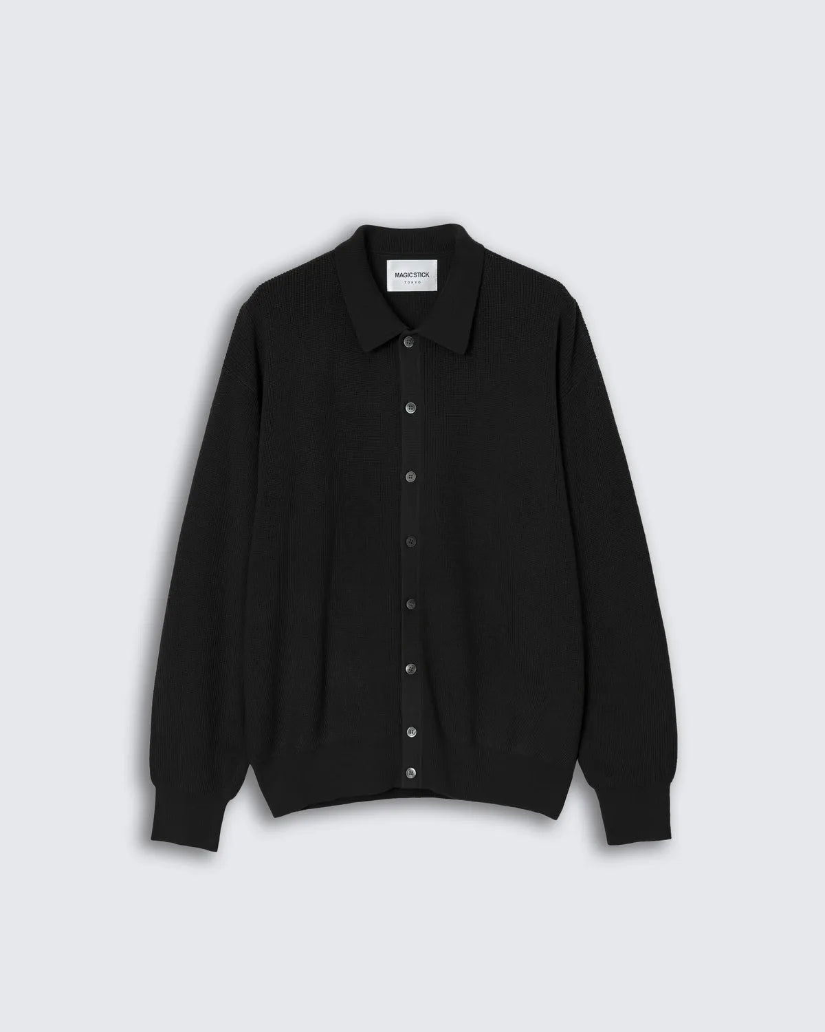 MAGIC STICK の COLARES KNIT MAFIA SHIRT (26FW-MS10-022)