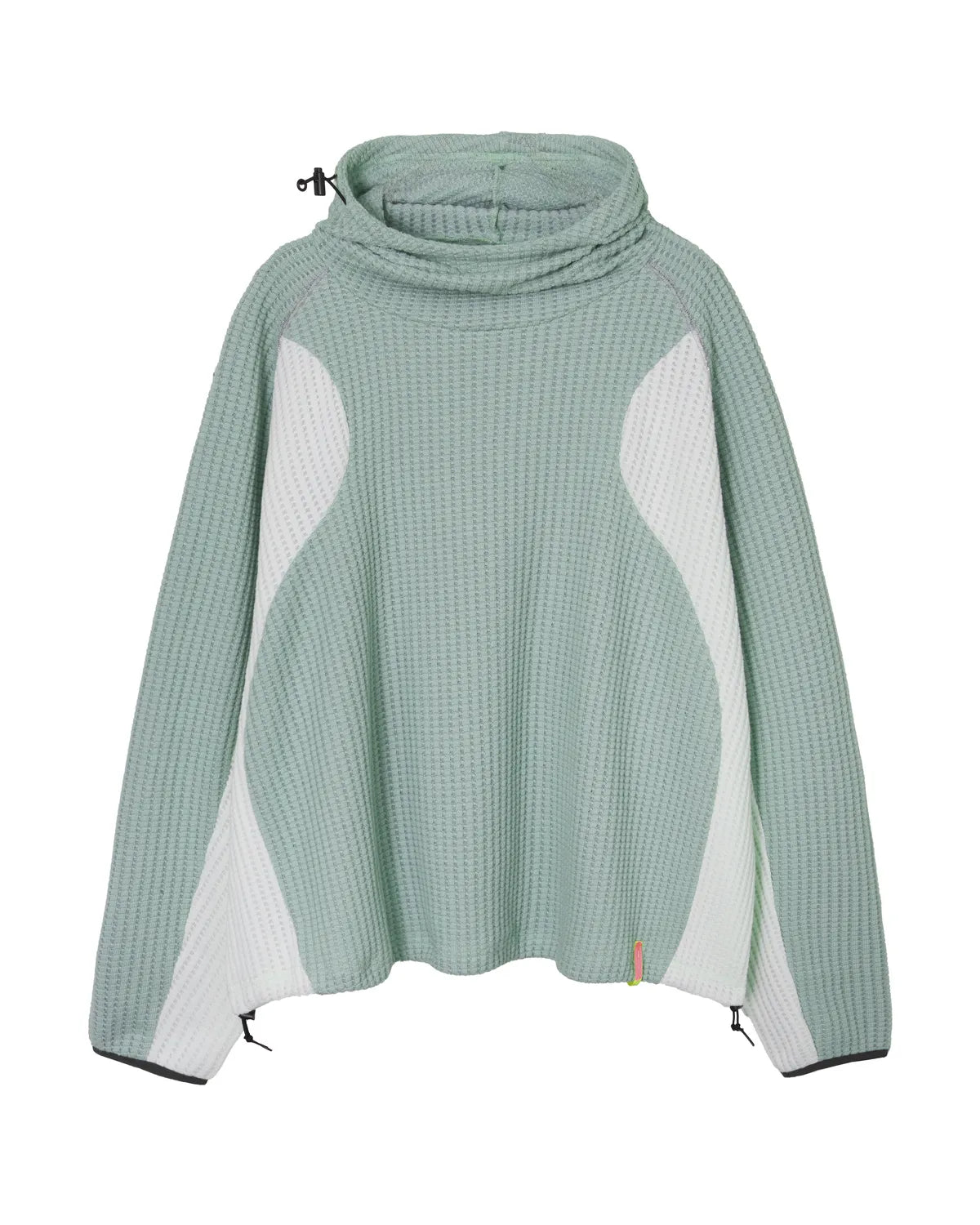 MAGIC STICK の RAVERS WAFFLE PONCHO HOODIE (26SS-MS2-014)