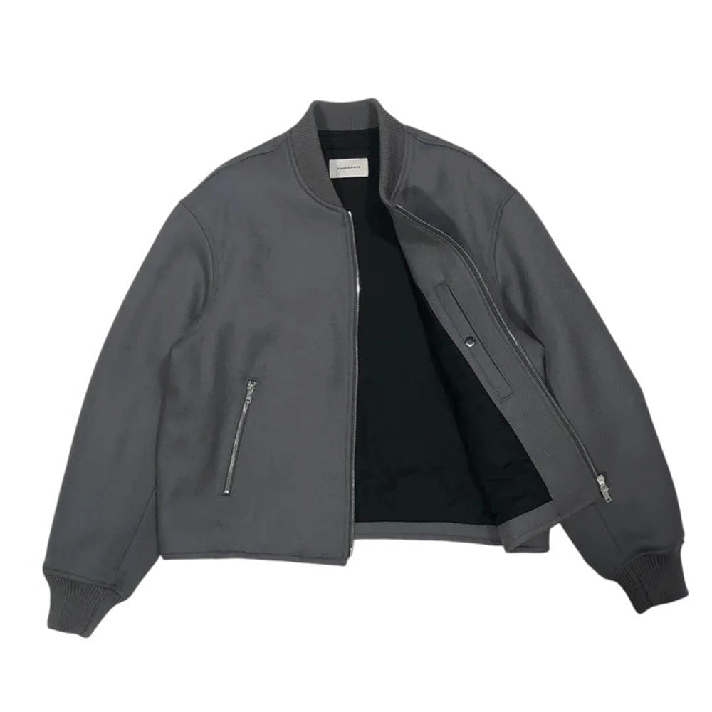 MARKAWARE / SHORT BOMBER JACKET (A24C18BL01C)