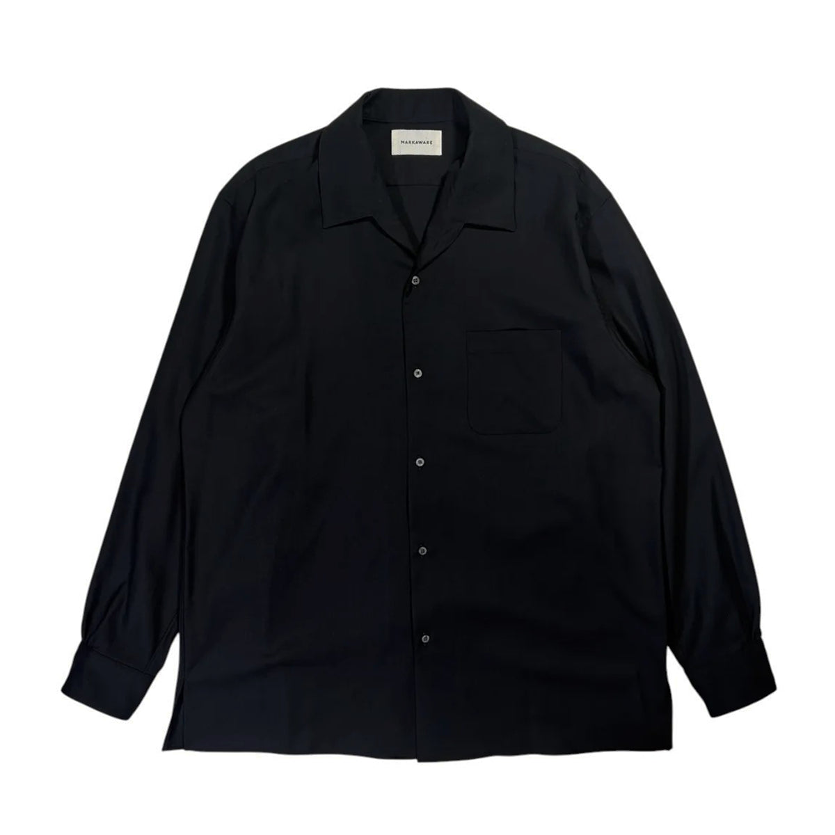 MARKAWARE(マーカウェア) / ITALIAN OPEN COLLAR SHIRT | 公式通販 MARKAWARE(マーカウェア) / ITALIAN OPEN COLLAR SHIRT | 公式通販