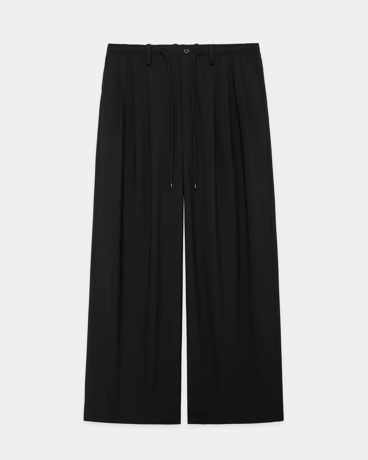 MARKAWARE の ORGANIC WOOL 2/80 TROPICAL TRIPLE PLEATED EASY TROUSERS (A25B03PT01C)