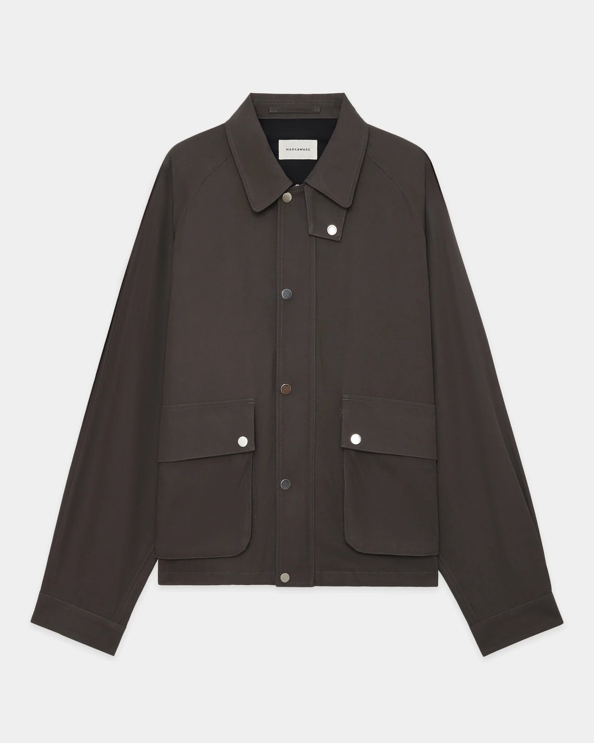 MARKAWARE の Organic Cotton Voile Yarn Twill Short Field Blouson (A26A16BL01C)