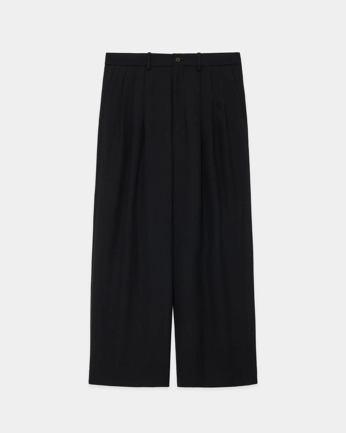 MARKAWAREの Organic Wool Survival Cloth® Triple Pleated Wide Trousers (A25C06PT02C)