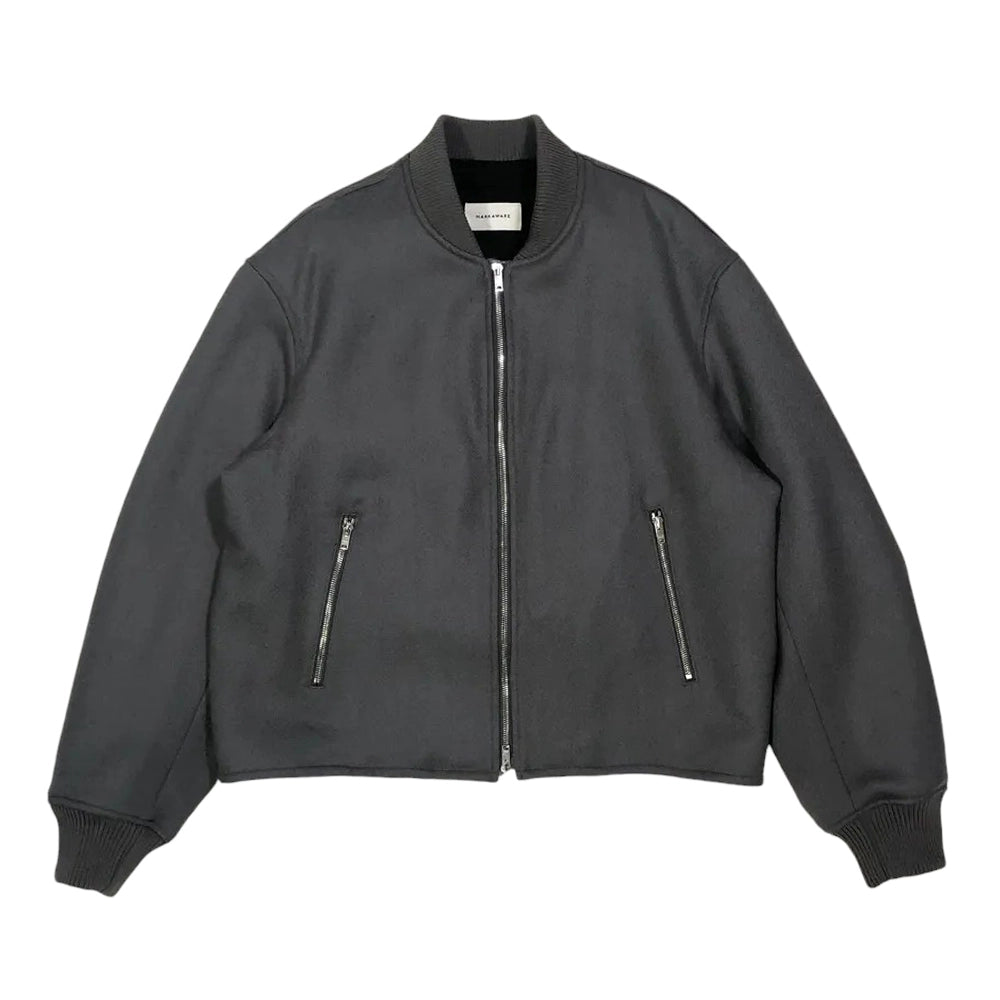 MARKAWARE の SHORT BOMBER JACKET (A24C18BL01C)