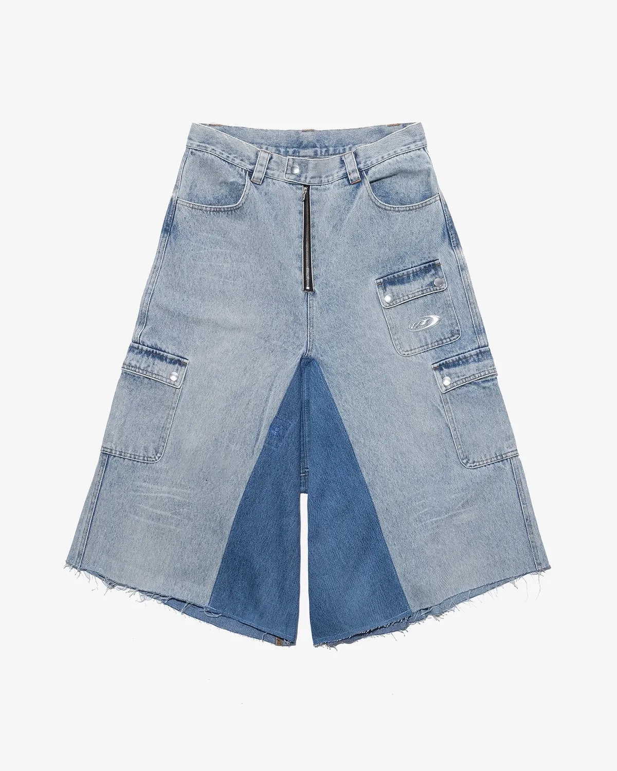 MARK POINT × AWESOME BOY の BAGGY DENIM SHORTS