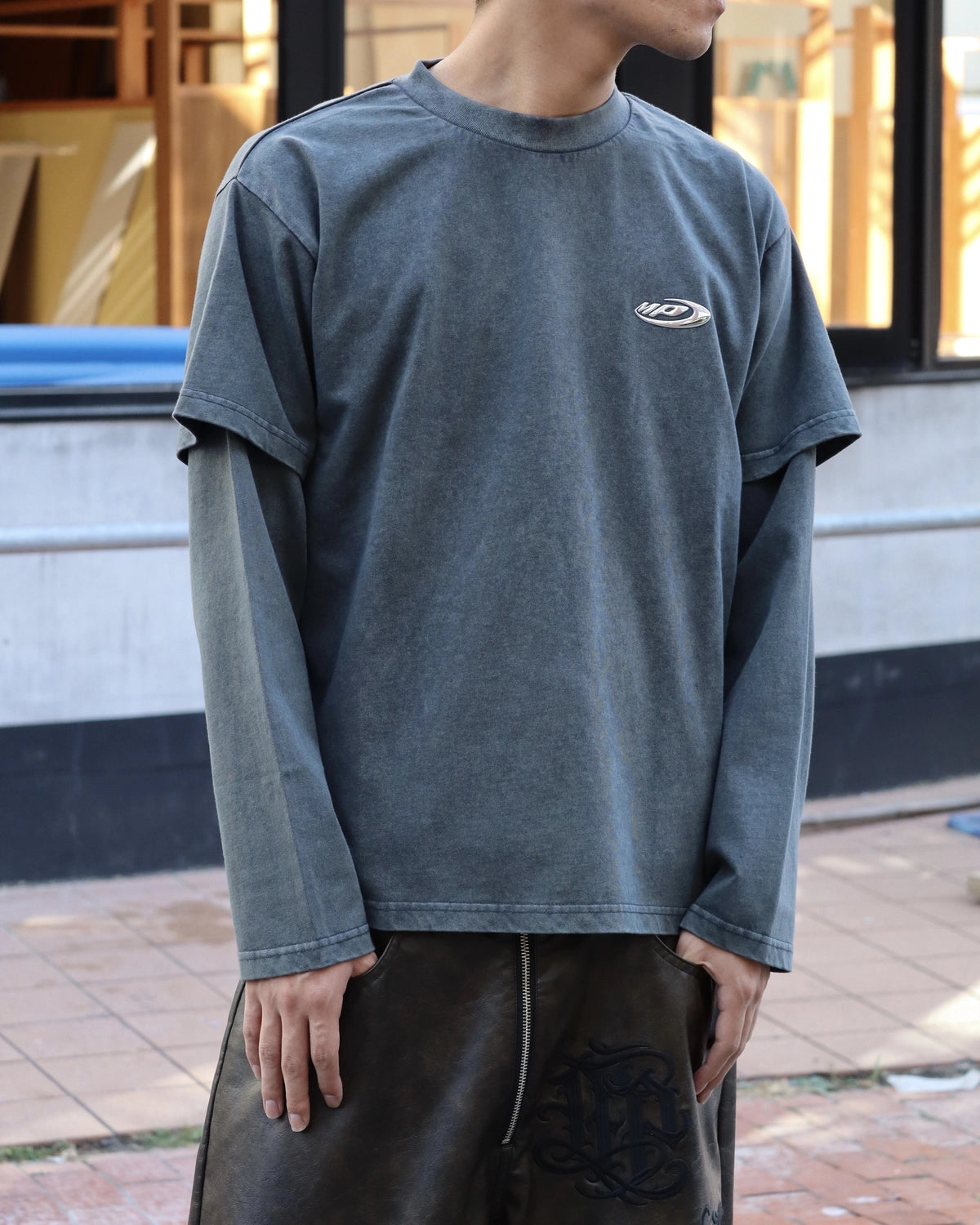 MARK POINT の GARMENT L/S TEE