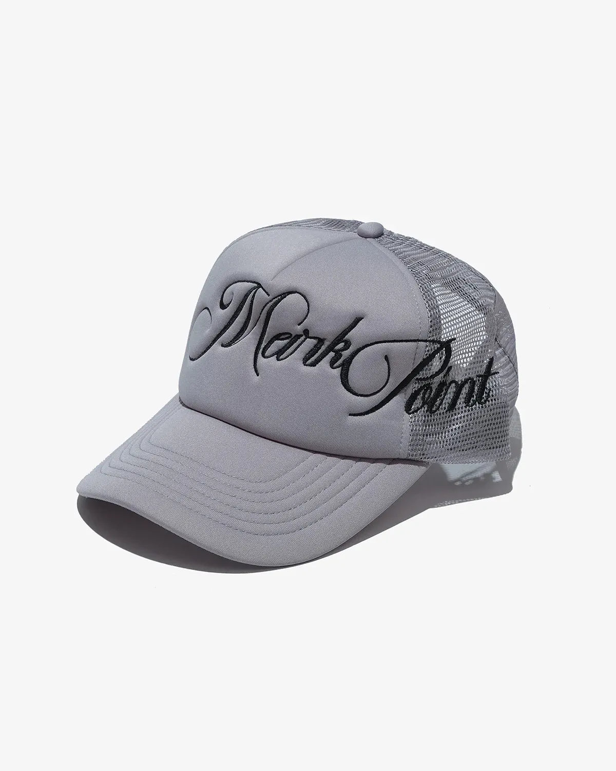 MARK POINT の NOIR LOGO MESH CAP