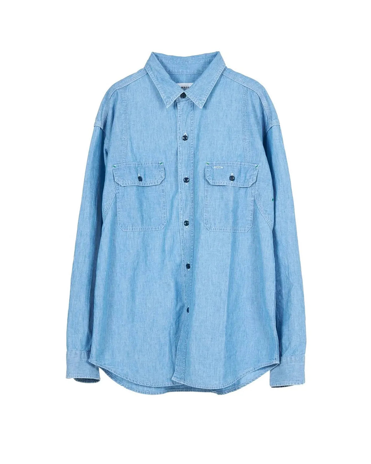 MASSES の CHAMBRAY WORK SHIRT (1252001013)