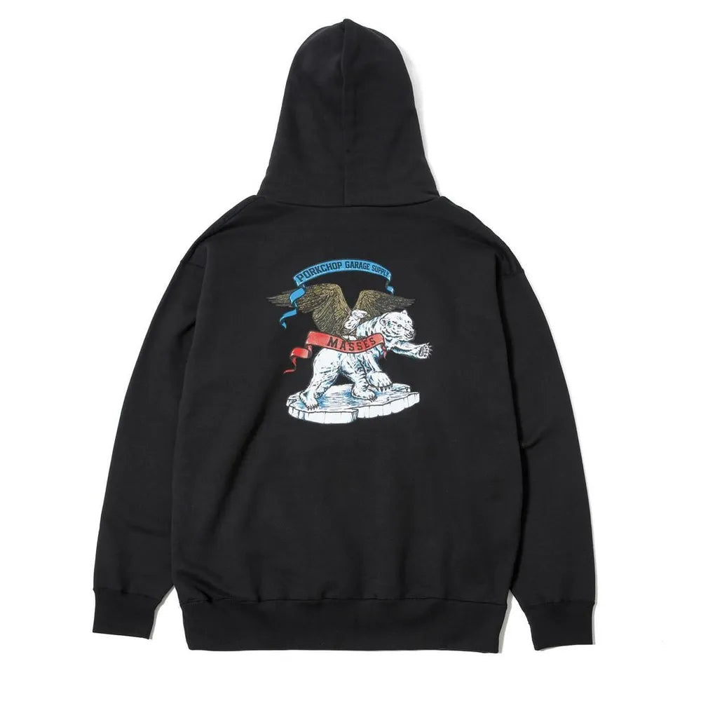 MASSES のSWEAT HOODED POLA BEAR P 001