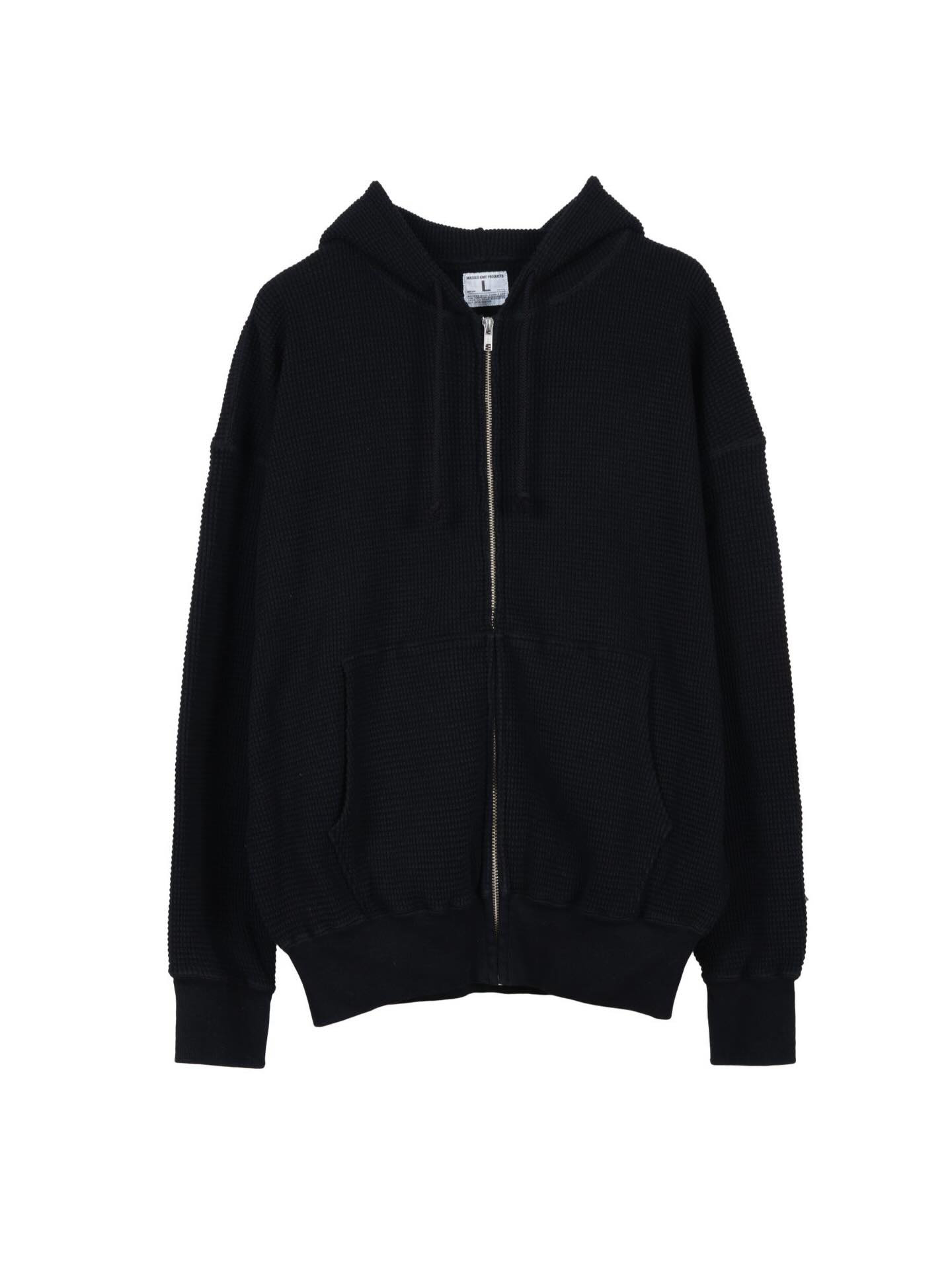 MASSES の WAFFLE SWEAT HOODED ZIP (1261023023)