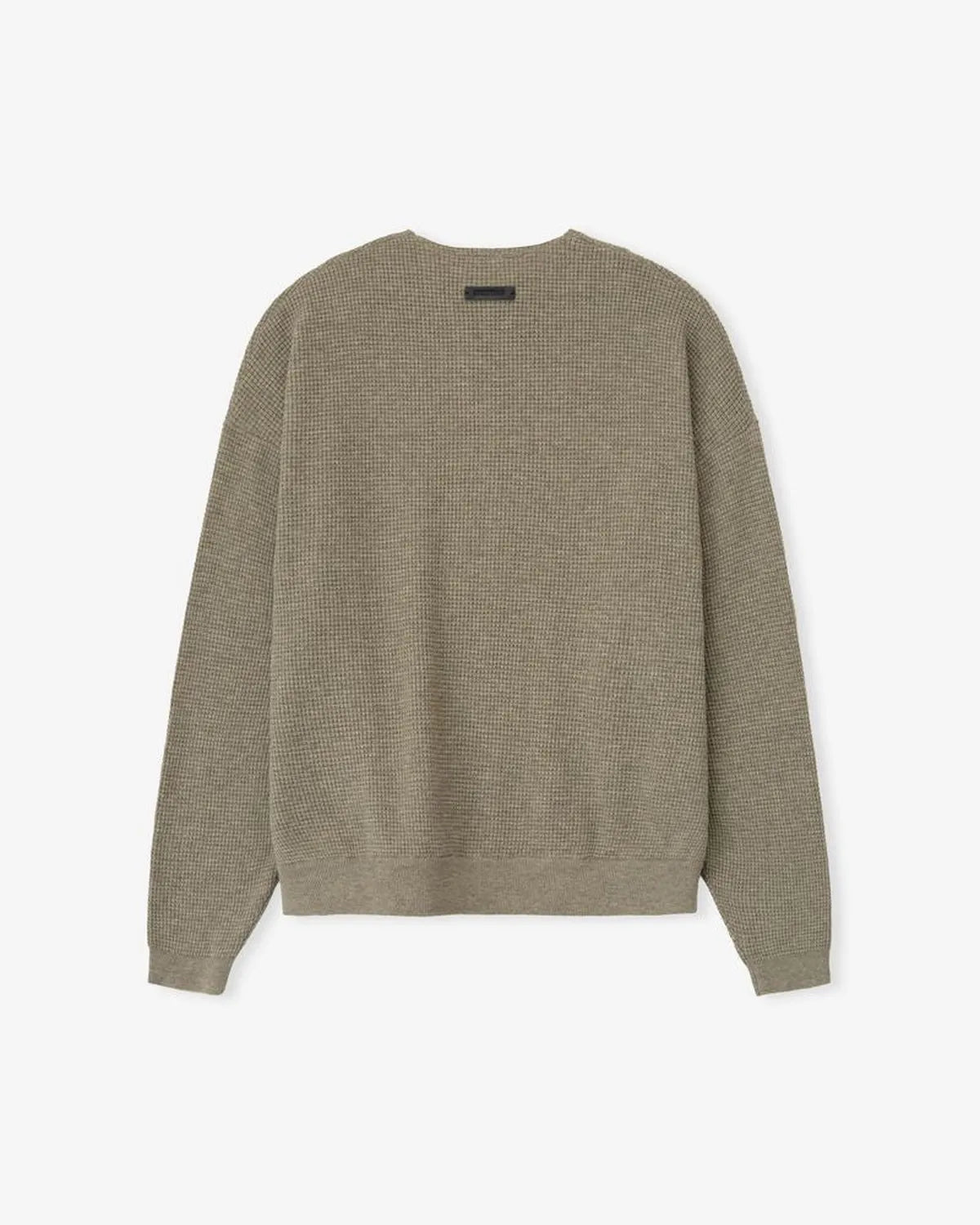 ESSENTIALS / Waffle Crewneck 90s Sweater (192HO256161F)