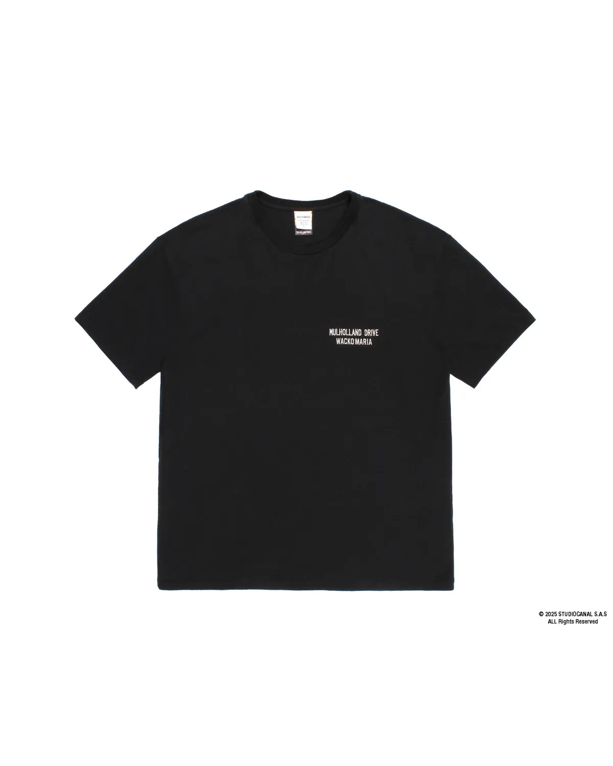 WACKO MARIA × MULHOLLAND DRIVE / WASHED HEAVY WEIGHT T-SHIRT (MD-WM-WT01)
