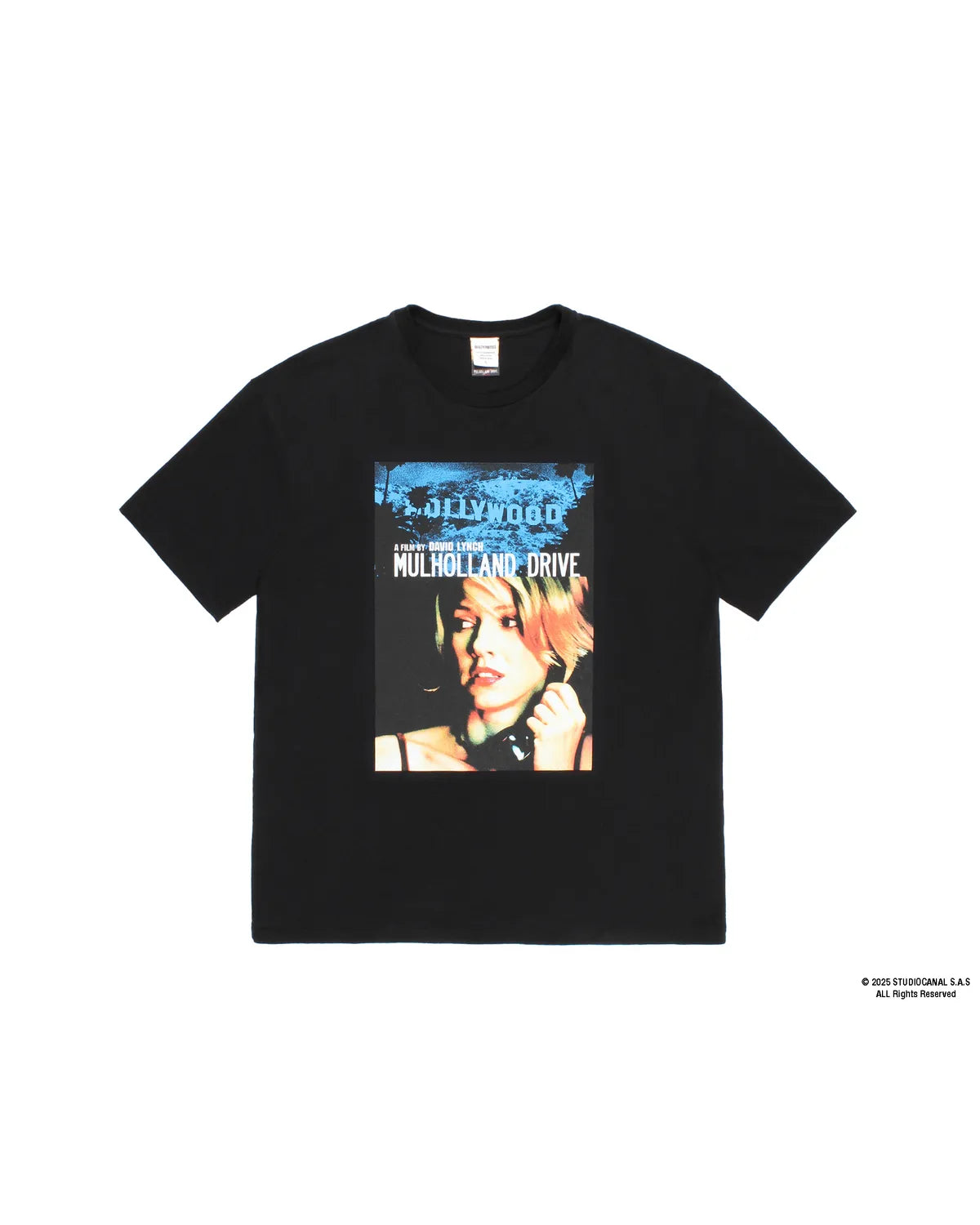 WACKO MARIA × MULHOLLAND DRIVE / WASHED HEAVY WEIGHT T-SHIRT (MD-WM-WT02)