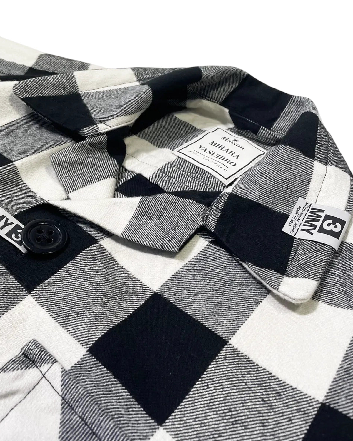 Maison MIHARA YASUHIRO / CHECK SHIRTS (A15SH086)