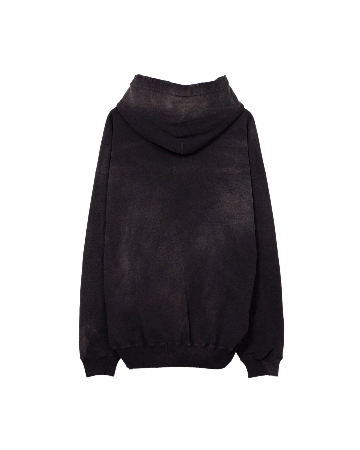 KAMIYA / Distressed Henry Neck Hoodie (G14HD76)