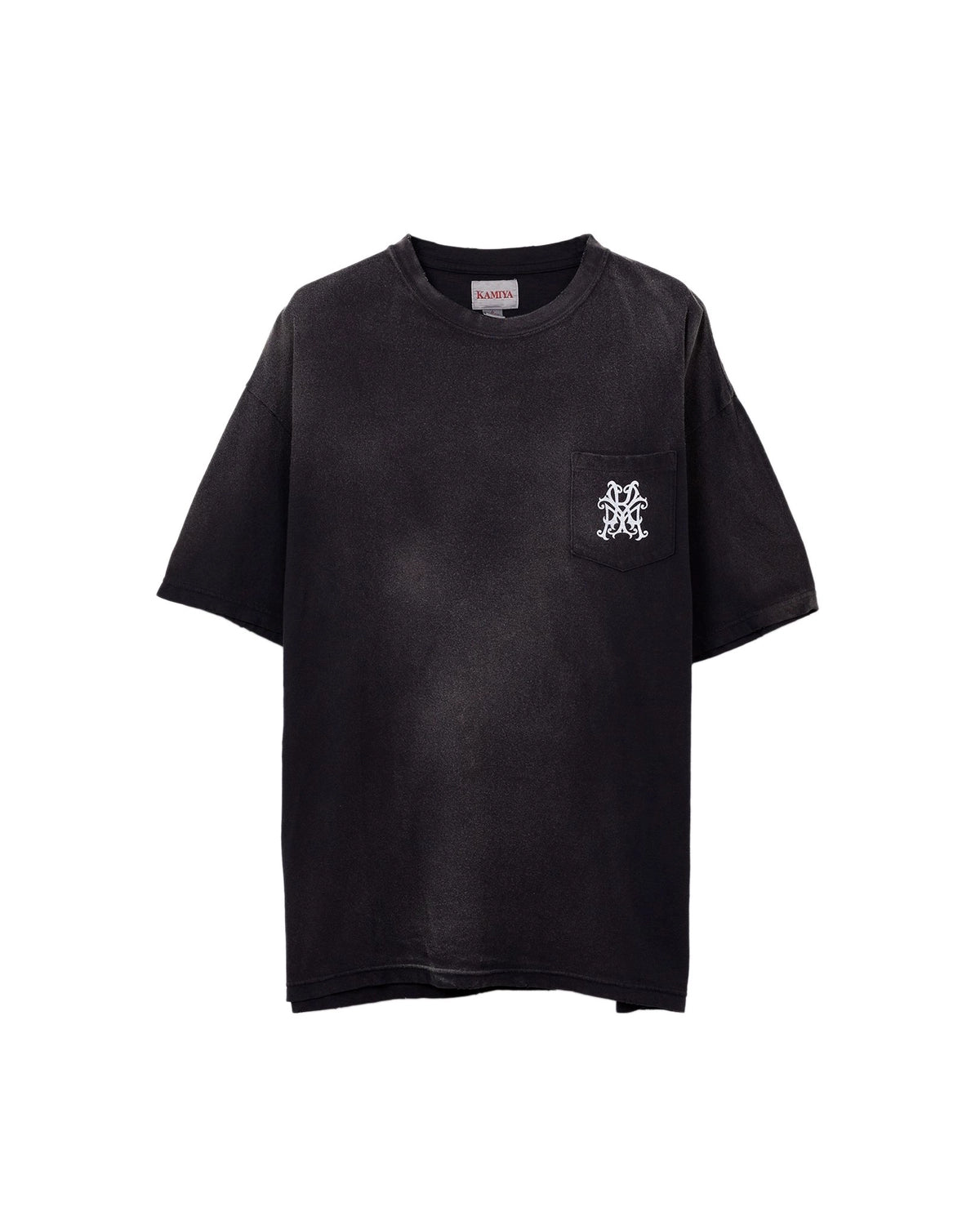 KAMIYA / “KMY-ROSE” Distressed T-shirt (G14TS079)