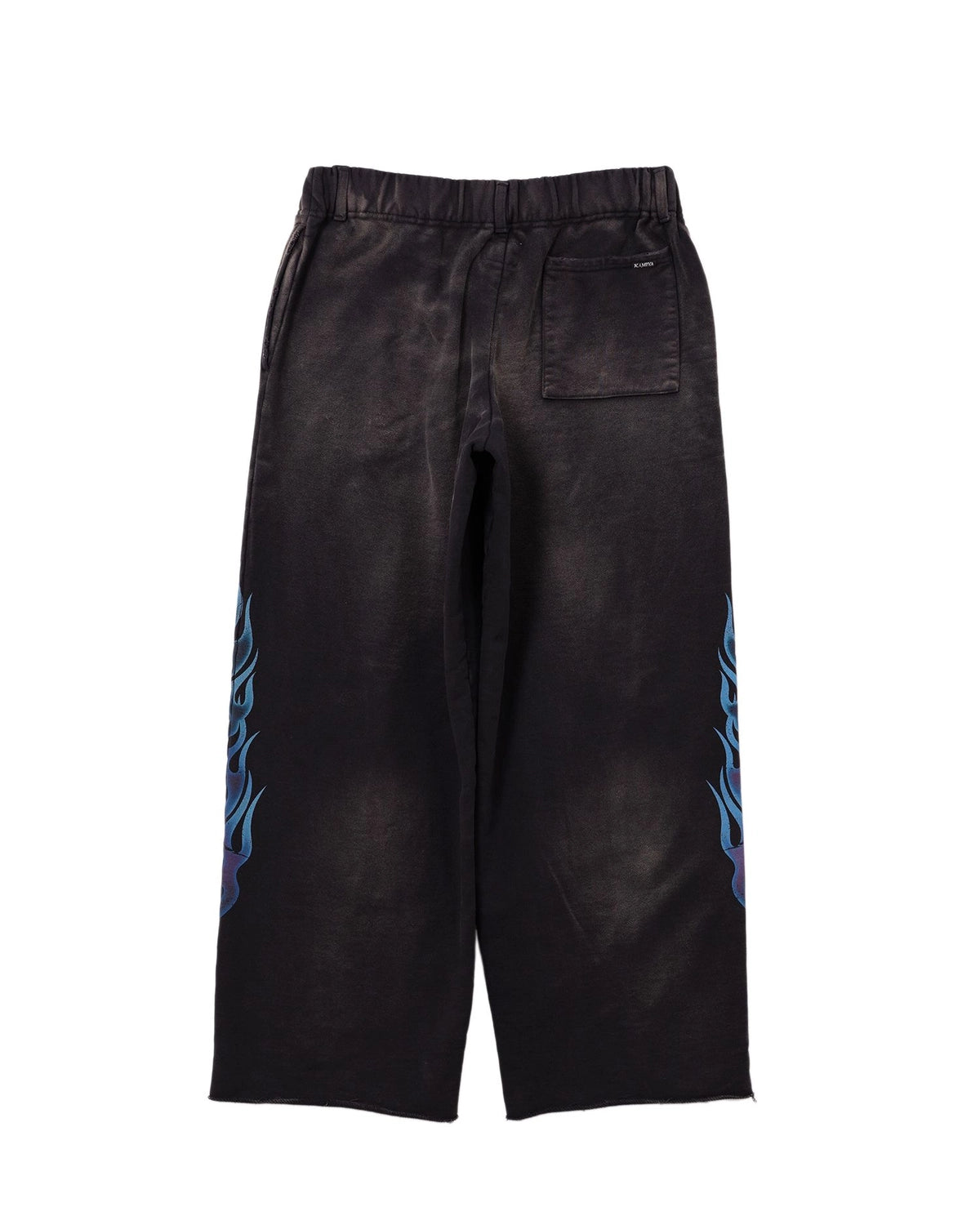KAMIYA / “KMY-FIRE” Distressed Sweat Pants (G14PT076)