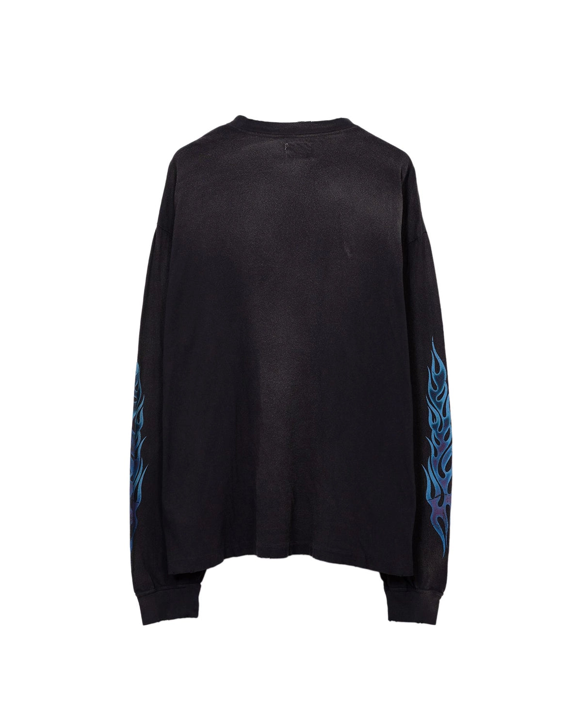 KAMIYA / “KMY-FIRE” Distressed L/S T-shirt (G14LT079)