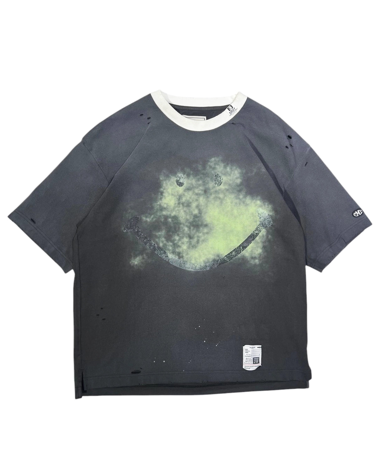 Maison MIHARA YASUHIRO / smily face PT DR Tee (J14SH762)