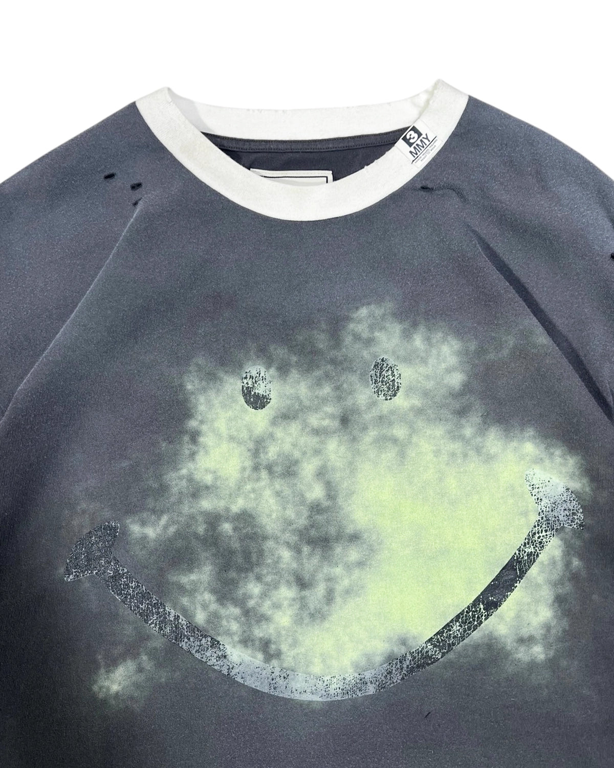 Maison MIHARA YASUHIRO / smily face PT DR Tee (J14SH762)